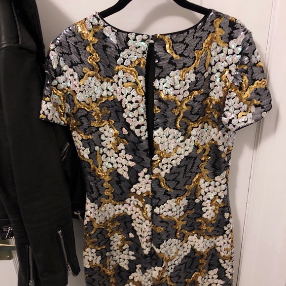 Dress the Population ‘Beverly’ Sequin Mini Dress - Picture 2 of 4